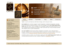 Tablet Screenshot of curocapital.com